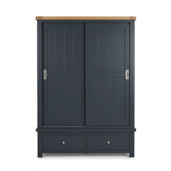 Lewis Sliding Wardrobe Navy